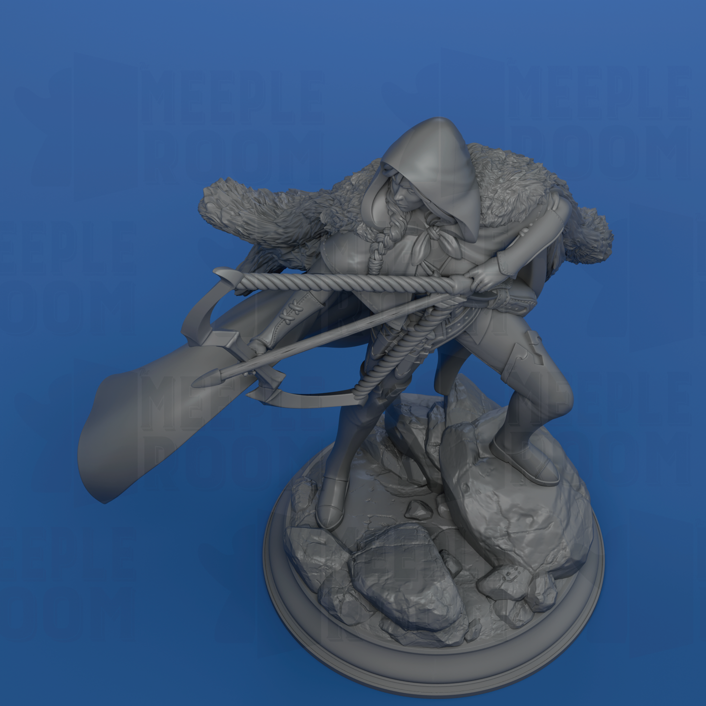 The Crimson Hood, Brigand of the Woods by DM Stash | Miniature | TTRPG | Unpainted | Print on Demand
