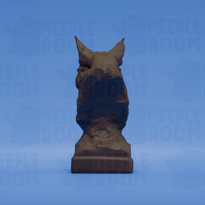Eurasian Lynx, Bust by Animal Den Miniatures | Bust | Display Figure | Unpainted | Print on Demand