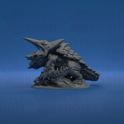 Giant Dragon Turtle by Rescale Miniatures | Miniature | TTRPG | Unpainted | Print on Demand