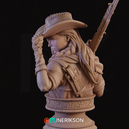 Jane, The Gunslinger Bust by Nerikson | Please Read description