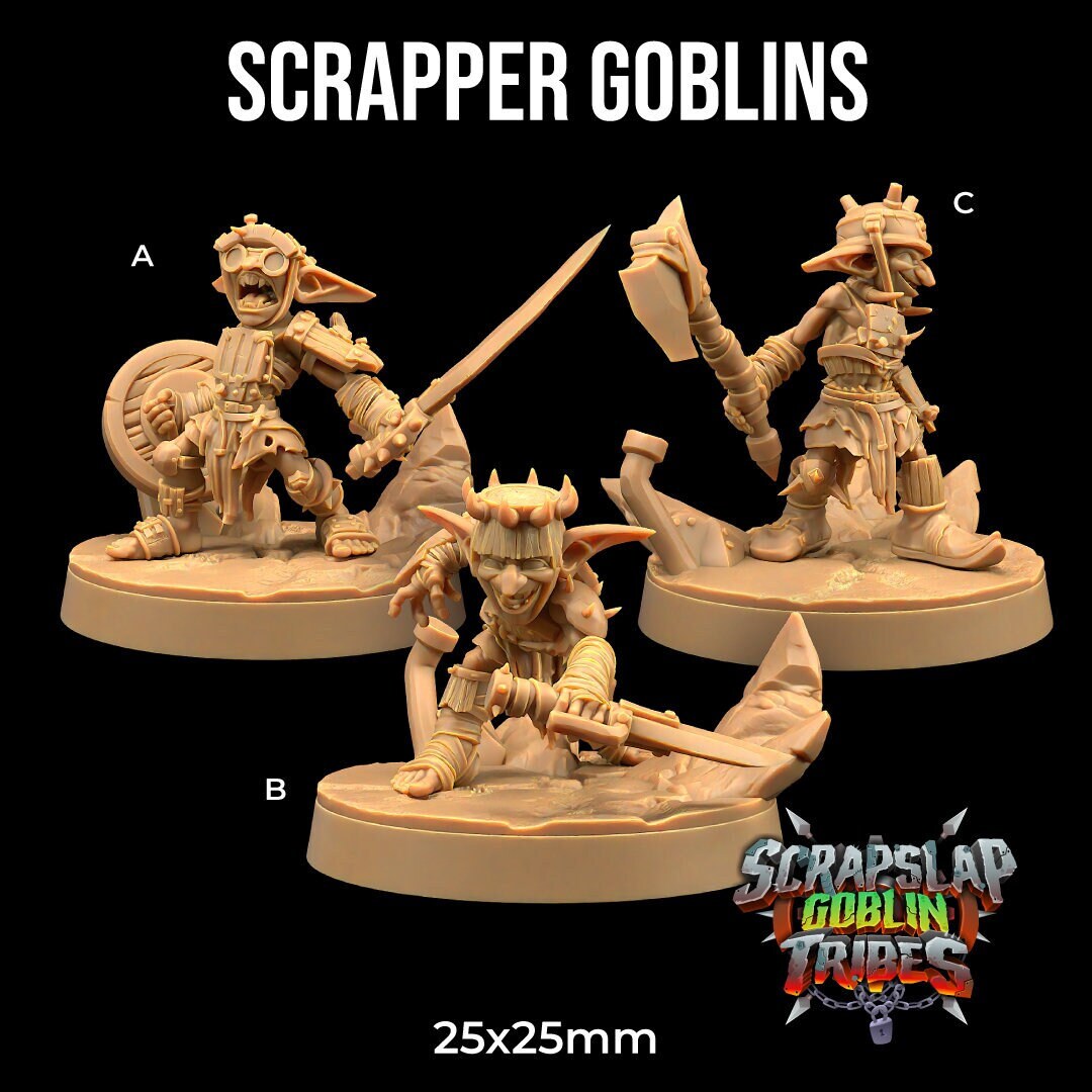 Scrapper Goblins by Dragon Trappers Lodge | Please Read Description