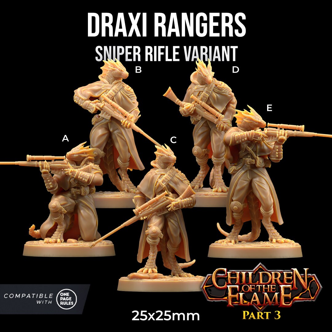 Draxi Rangers by Dragon Trappers Lodge | Please Read Description