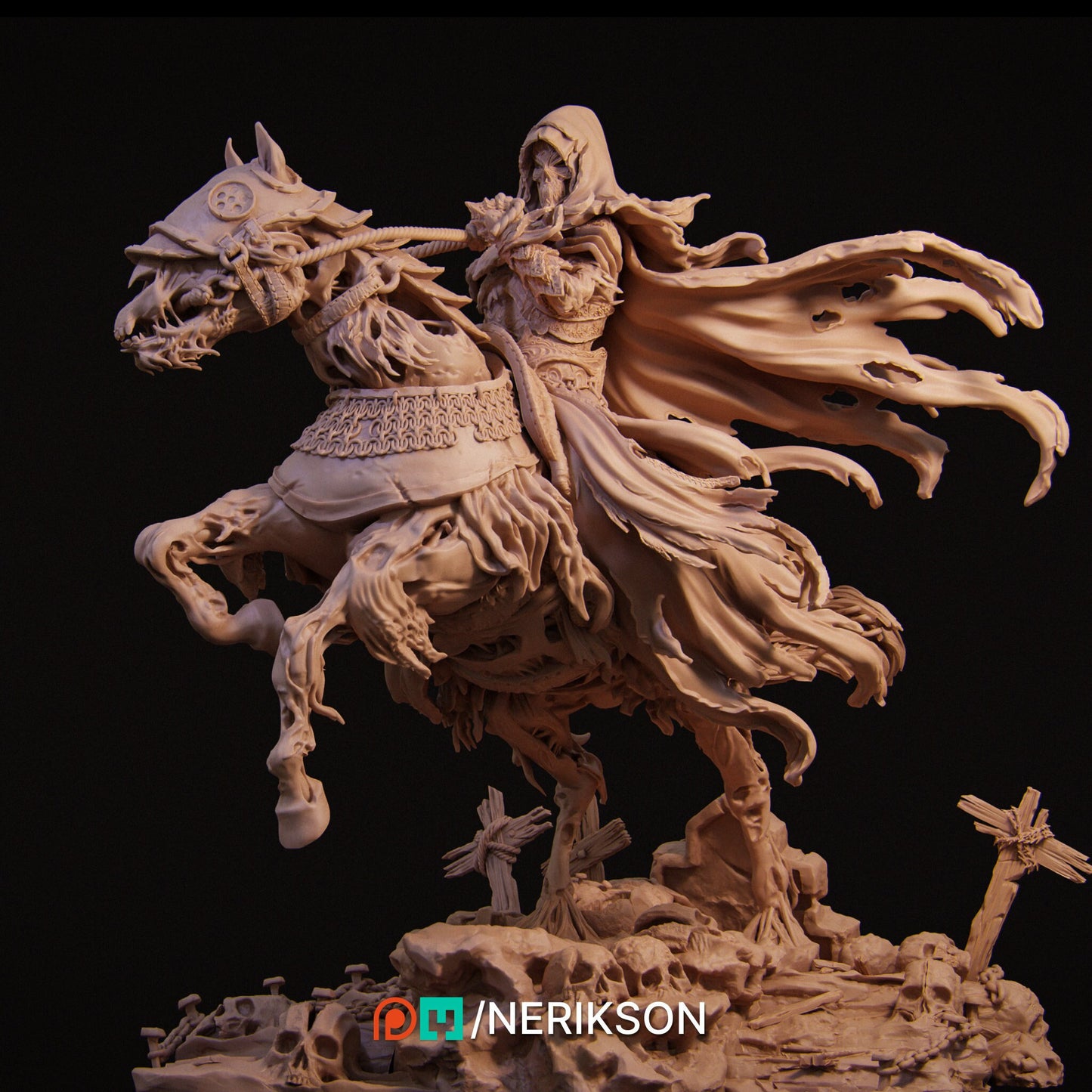 Four Horsemen: Death, Mounted by Nerikson | Please Read description