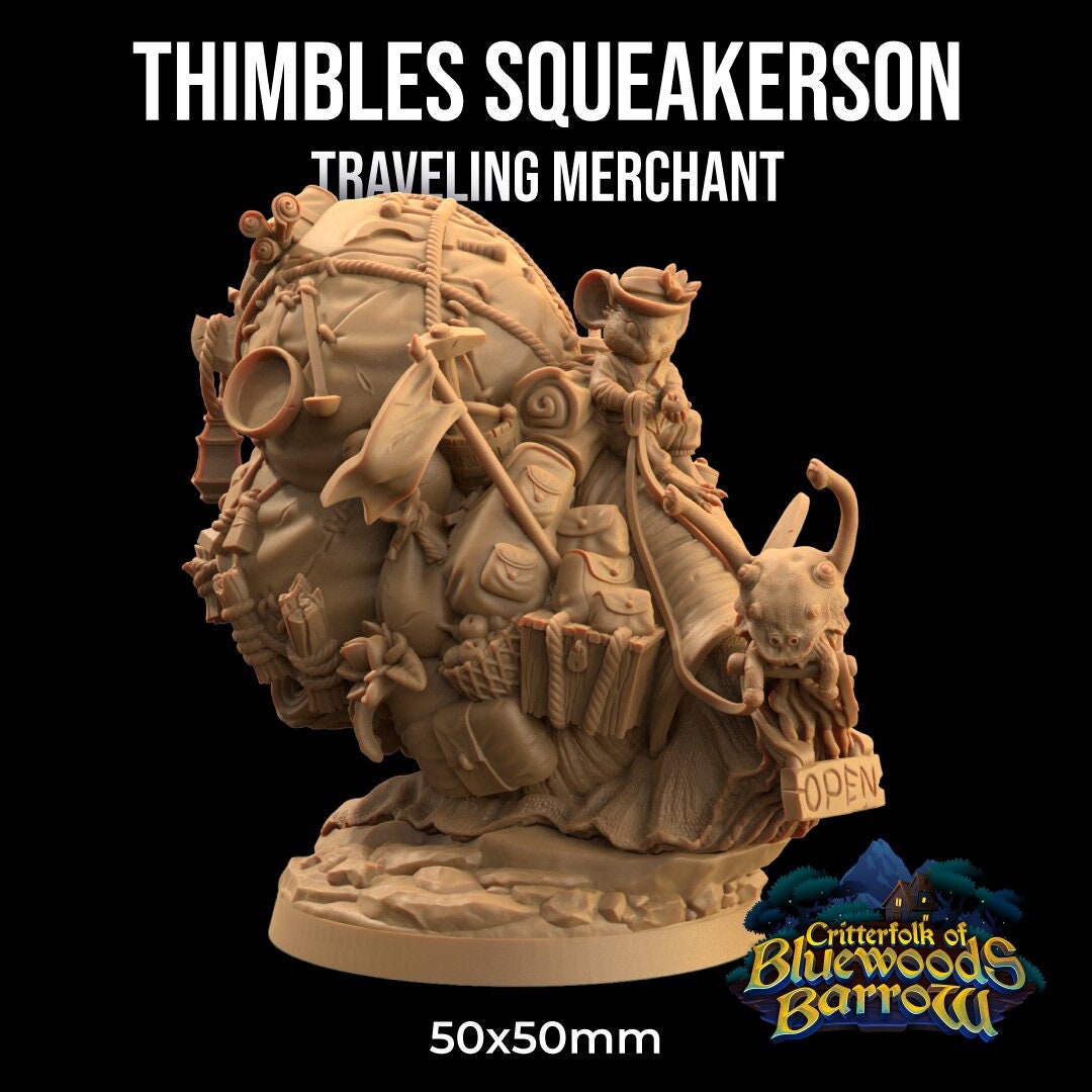 Thimbles Squeakerson by Dragon Trappers Lodge | Please Read Description