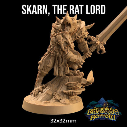 Skarn, the Rat Lord by Dragon Trappers Lodge | Please Read Description