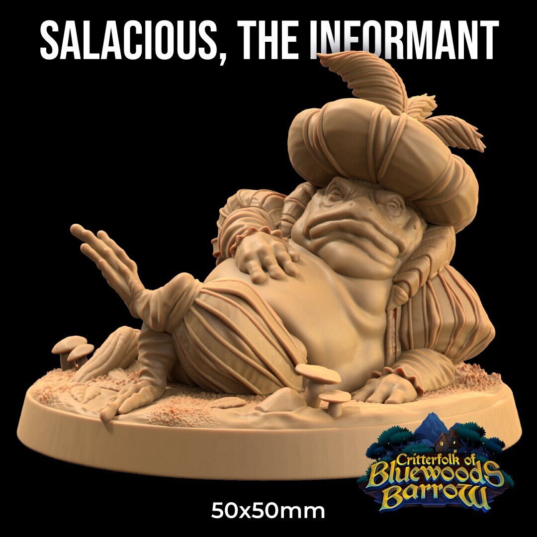 Salacious, the Informant by Dragon Trappers Lodge | Please Read Description