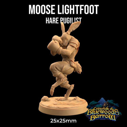 Moose Lightfoot, Hare Pugilist by Dragon Trappers Lodge | Please Read Description