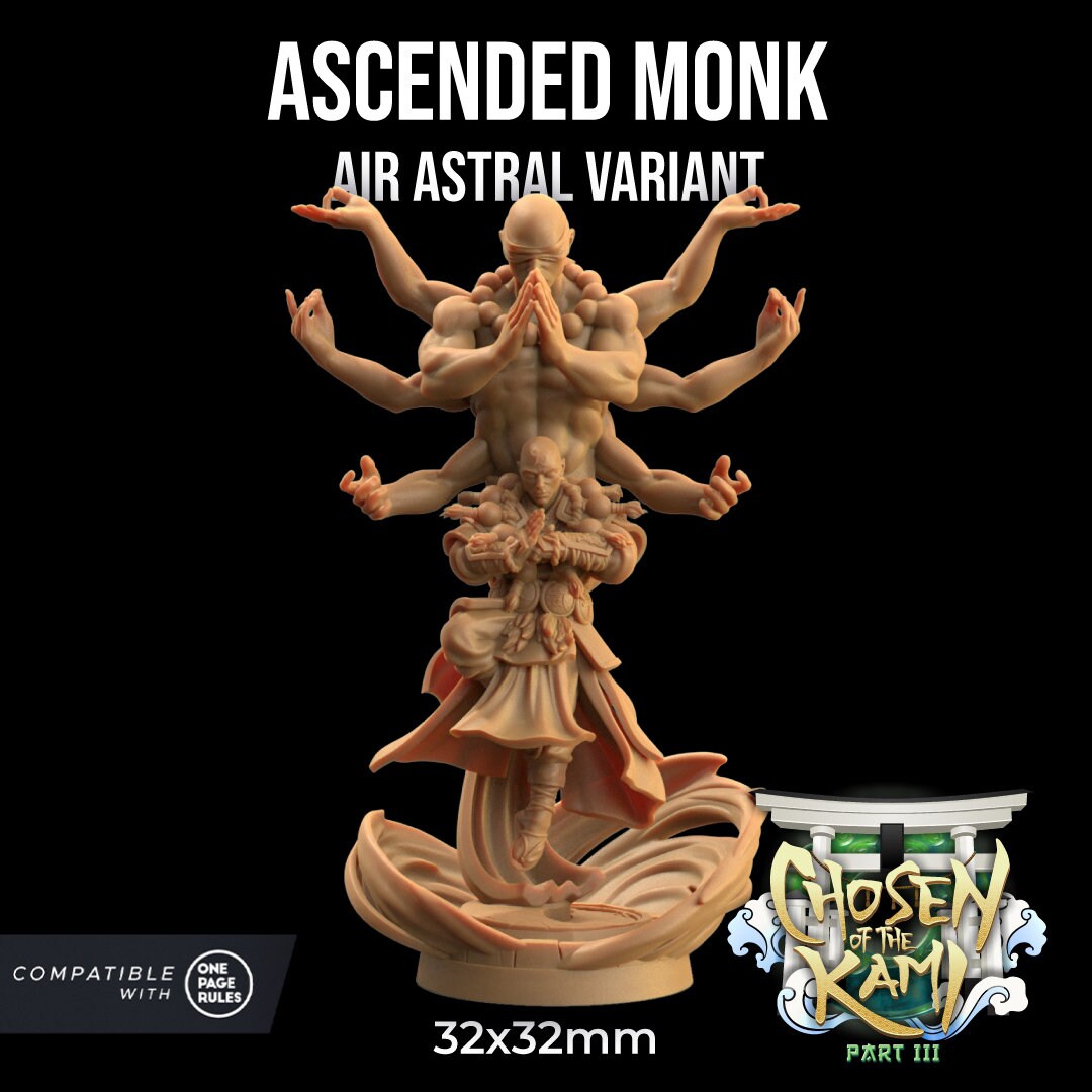 Ascended Monk by Dragon Trappers Lodge | Please Read Description