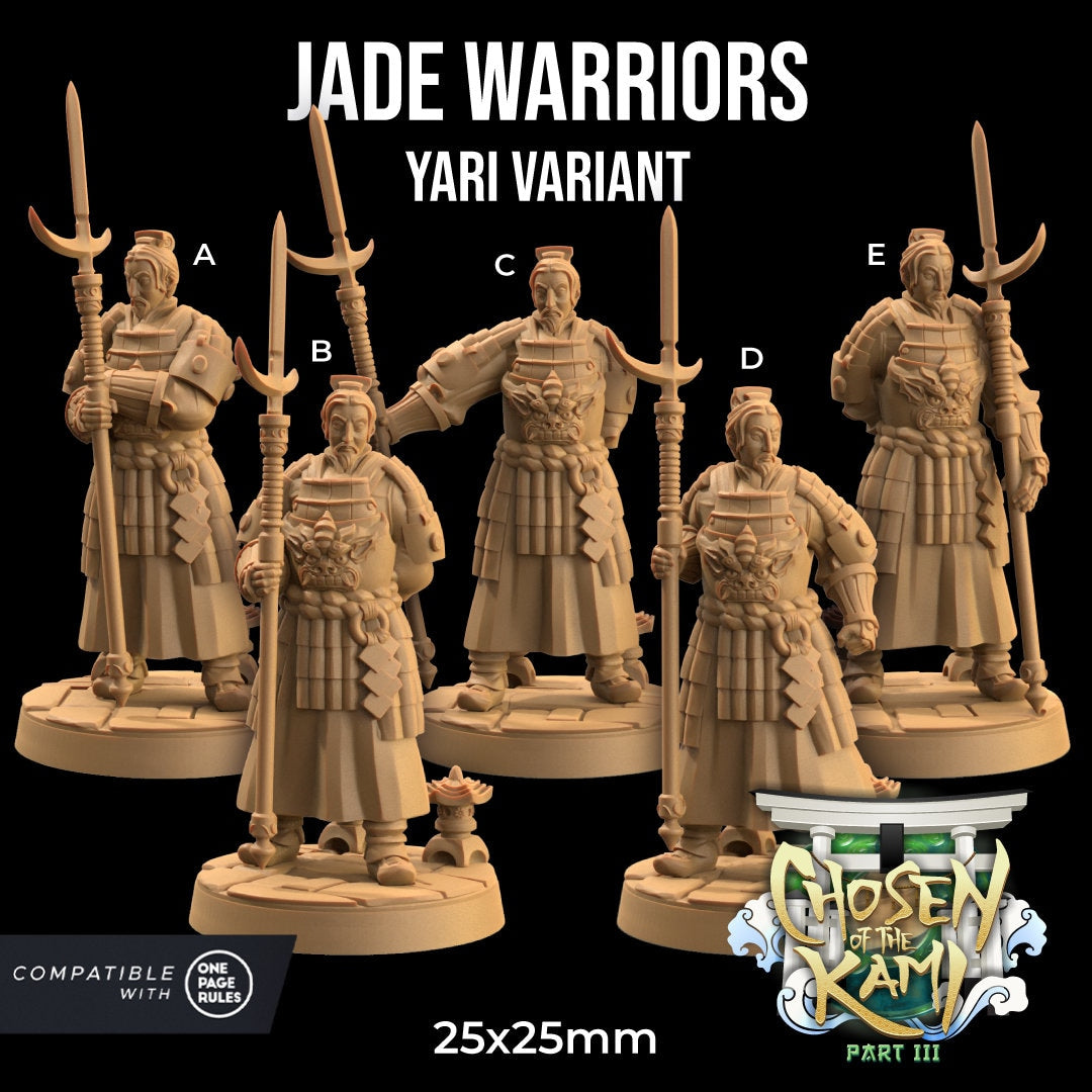 Jade Warriors by Dragon Trappers Lodge | Please Read Description