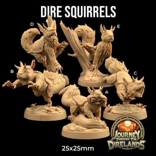 Dire Squirrels by Dragon Trappers Lodge | Please Read Description