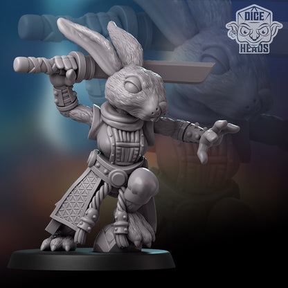 Samurai Rabbits by Dice Heads | Please Read Description