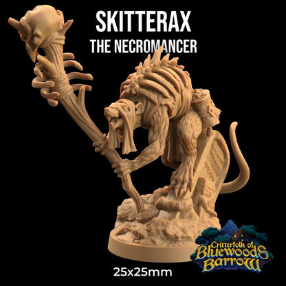 Skitterax, Rat Necromancer by Dragon Trappers Lodge | Please Read Description