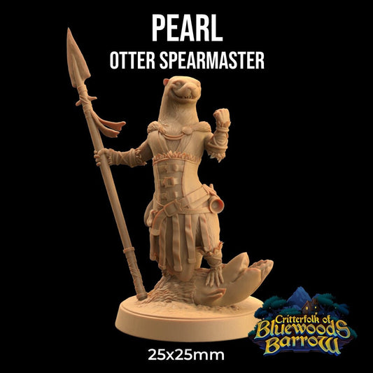 Pearl, Otter Spearmaster by Dragon Trappers Lodge | Please Read Description