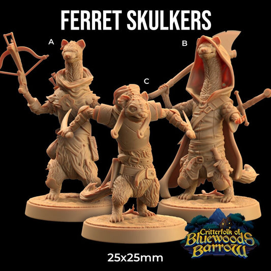 Ferret Skulkers by Dragon Trappers Lodge | Please Read Description