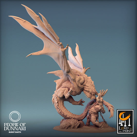 Sand Wyvern by Lord of the Print | Please Read Description