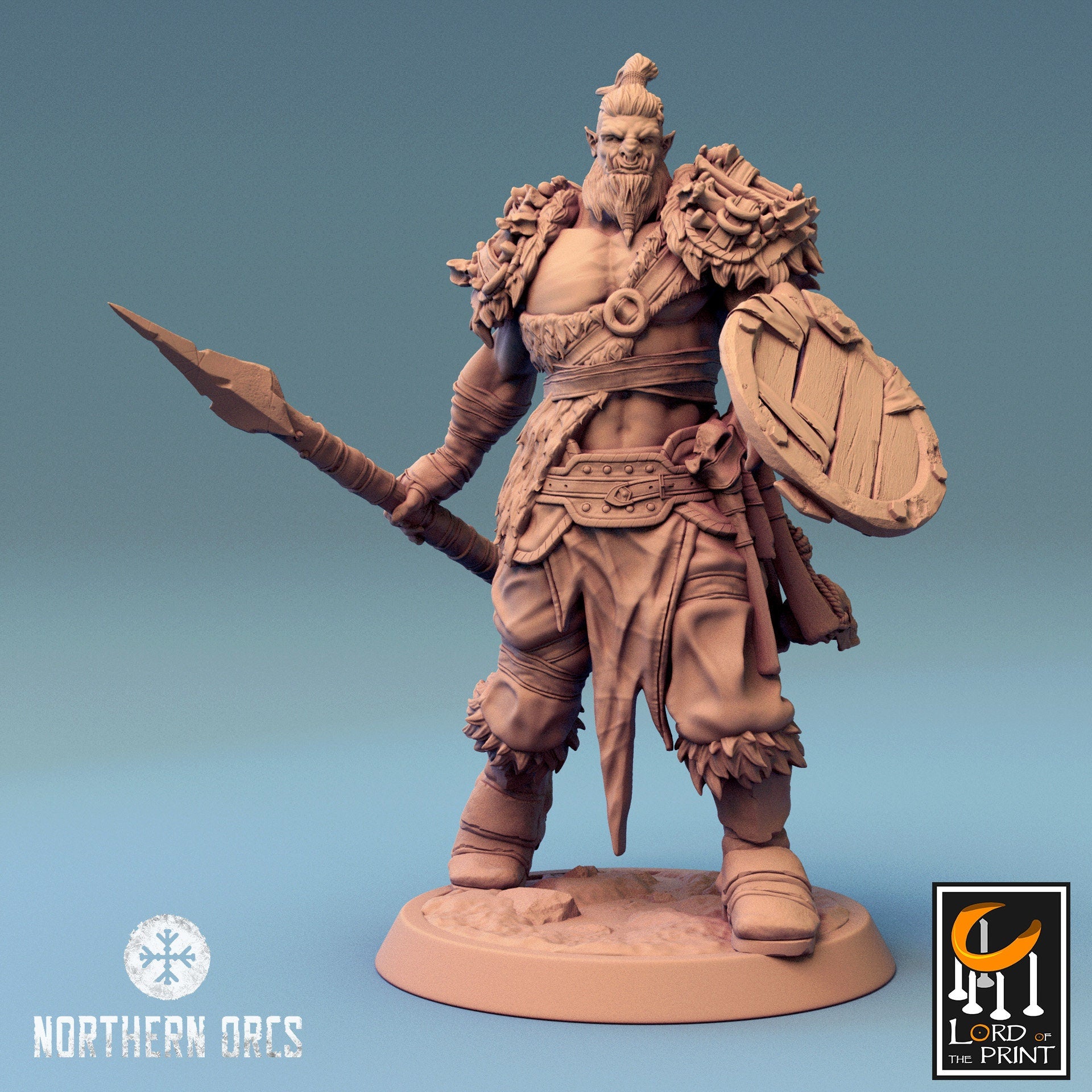 Northern Orc Swords and Spears by Lord of the Print | Please Read Description