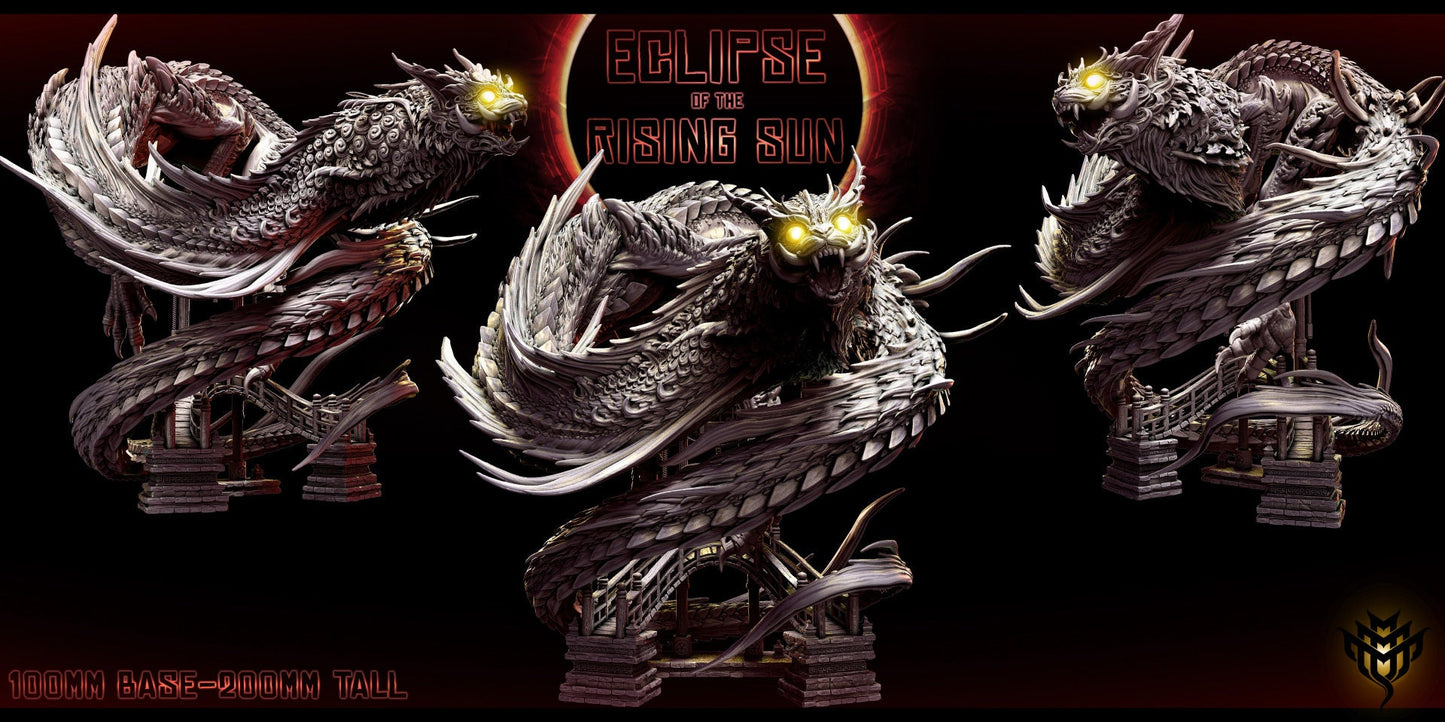 Banekeno, Cat Dragon Spirit by Mini Monster Mayhem | Unpainted