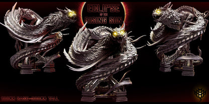 Banekeno, Cat Dragon Spirit by Mini Monster Mayhem | Unpainted