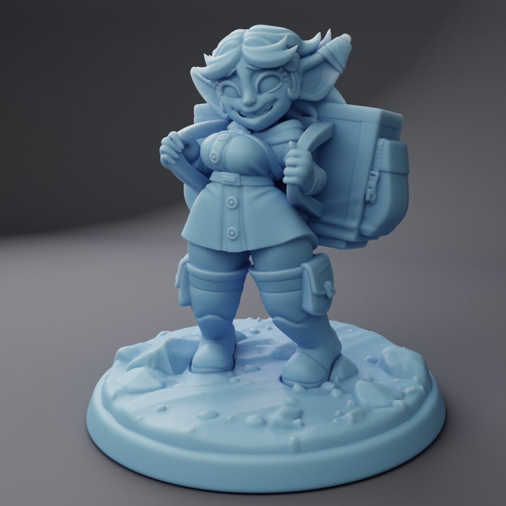 Bobbi, Merchant Goblin by Twin Goddess Minis | Please Read Description