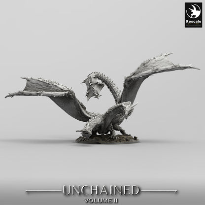 Bialmuth, Mounted Dragon by Rescale Miniatures | Please Read Description