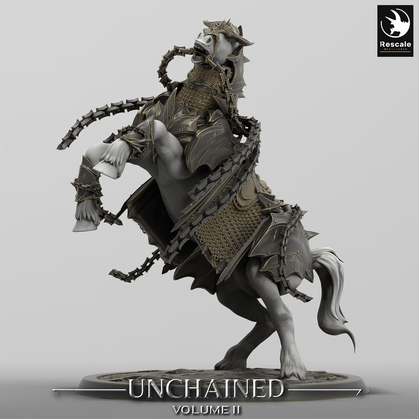 Saddled Unchained Horses by Rescale Miniatures | Please Read Description