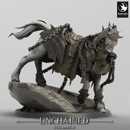 Saddled Unchained Horses by Rescale Miniatures | Please Read Description