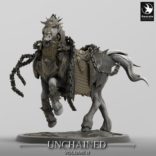Saddled Unchained Horses by Rescale Miniatures | Please Read Description