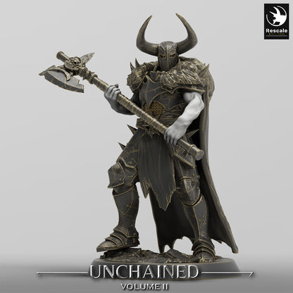 Unchained Axe Raiders by Rescale Miniatures | Please Read Description