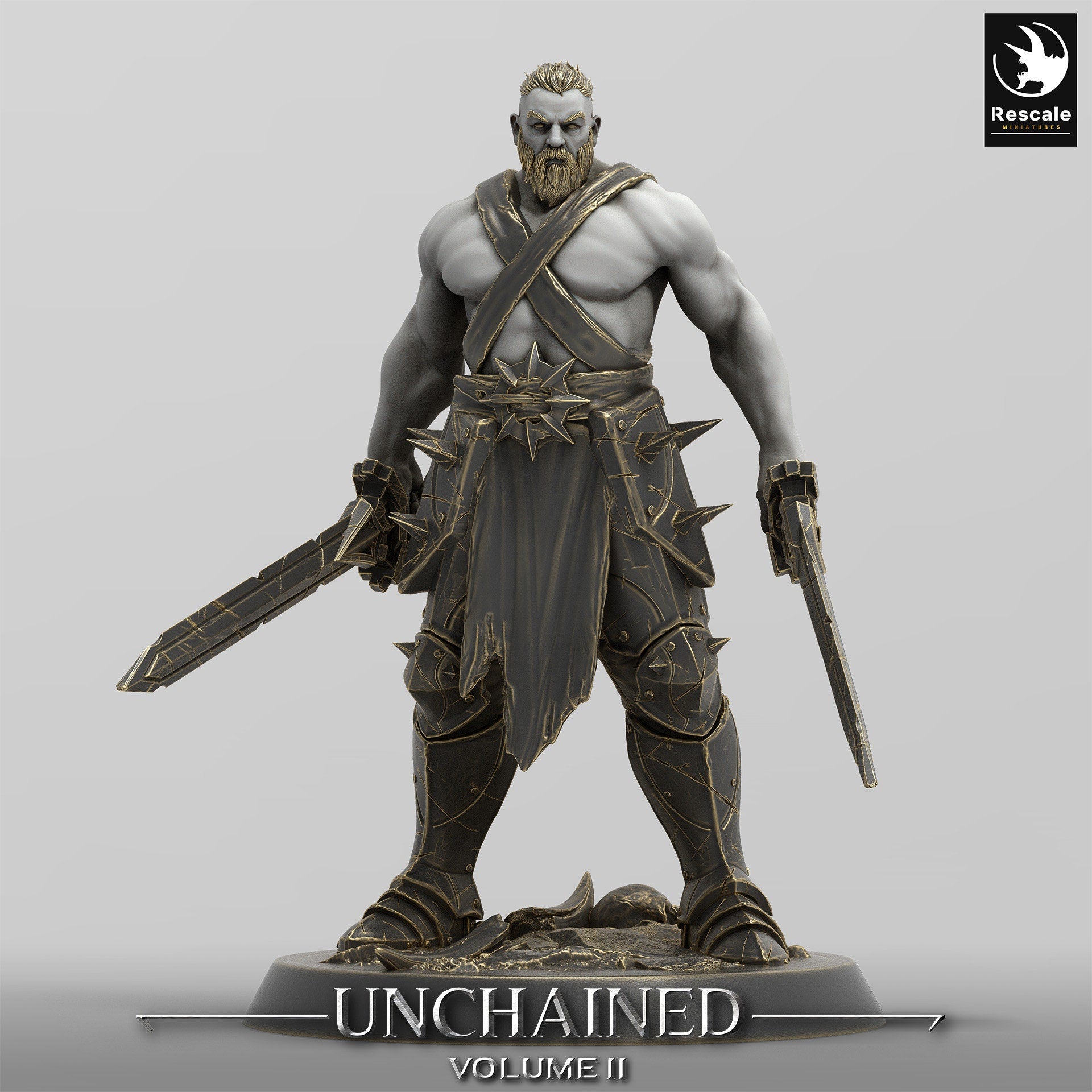 Unchained Sword Rangers by Rescale Miniatures | Please Read Description