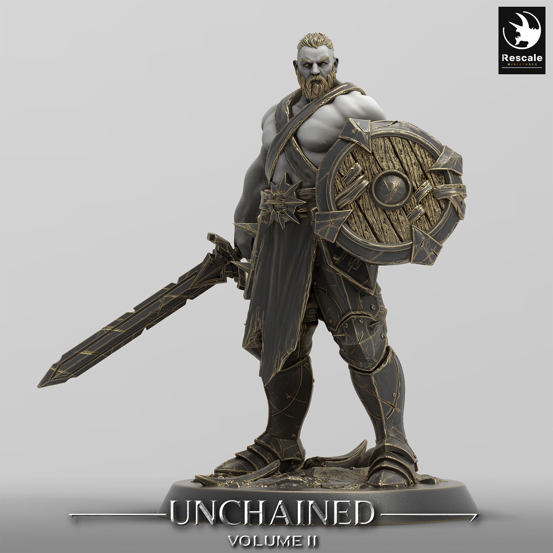 Unchained Sword Rangers by Rescale Miniatures | Please Read Description