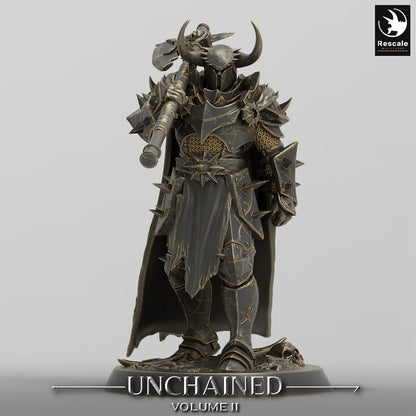 Unchained Axe Warriors by Rescale Miniatures | Please Read Description