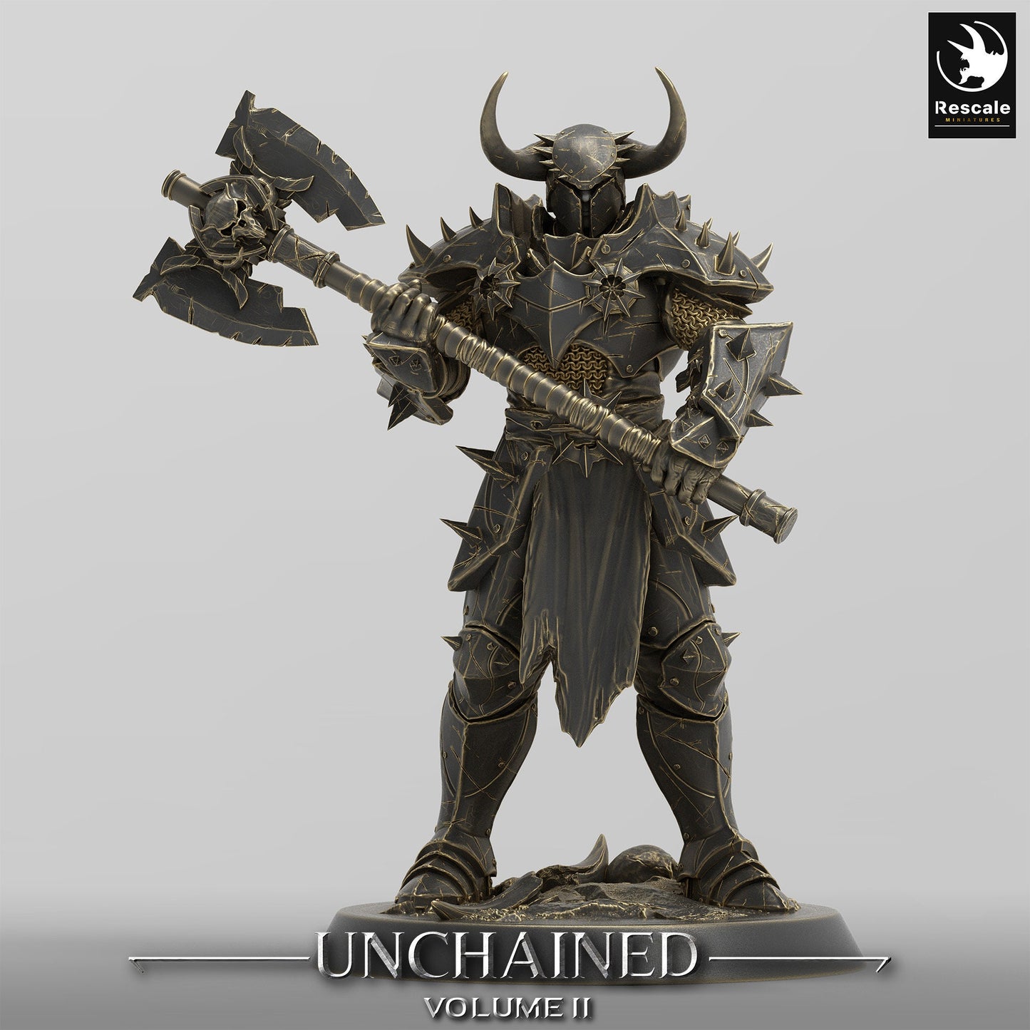 Unchained Axe Warriors by Rescale Miniatures | Please Read Description