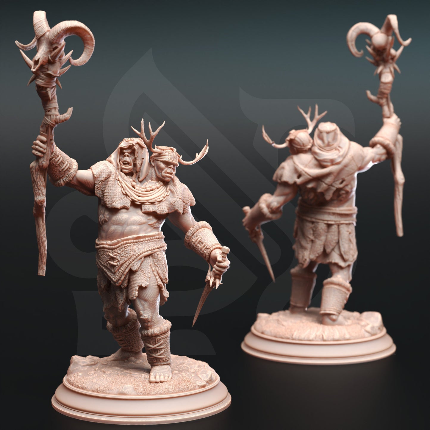 Droggod Tribe, Ettin Savages by DM Stash | Please Read description