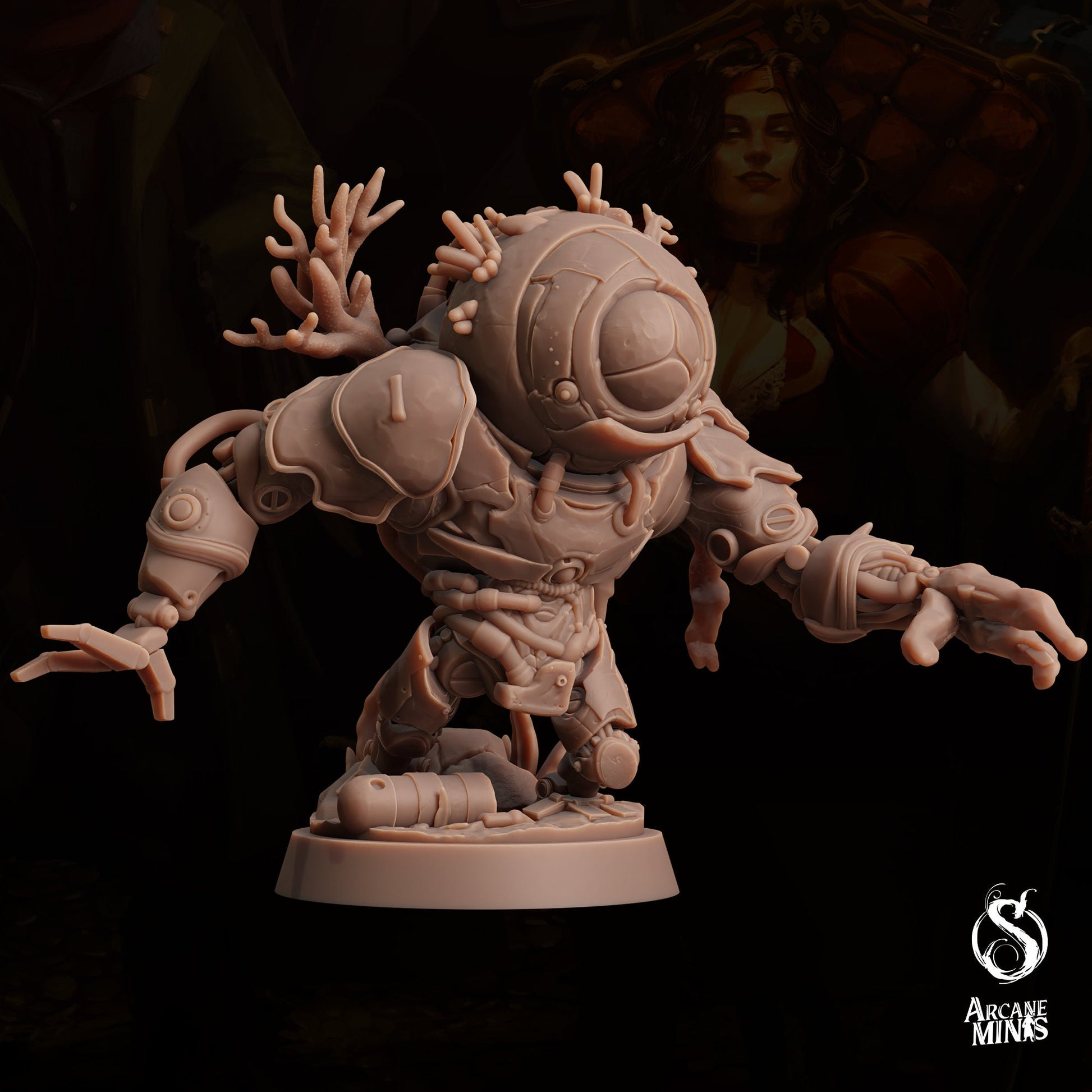 Sordalite Golem Type 1 by Arcane Minis | Please Read Description