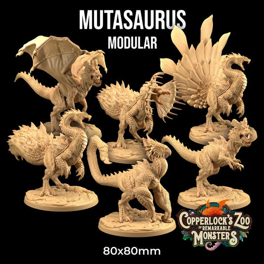 Mutasaur, Modular Monstrosity by Dragon Trappers Lodge | Please Read Description