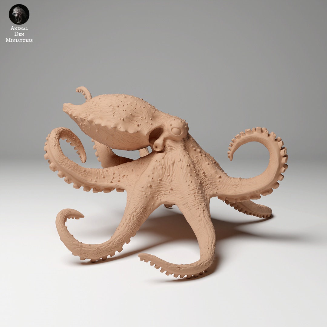 Greater Blue Ringed Octopus 1:1 scale by Animal Den | Please Read Description