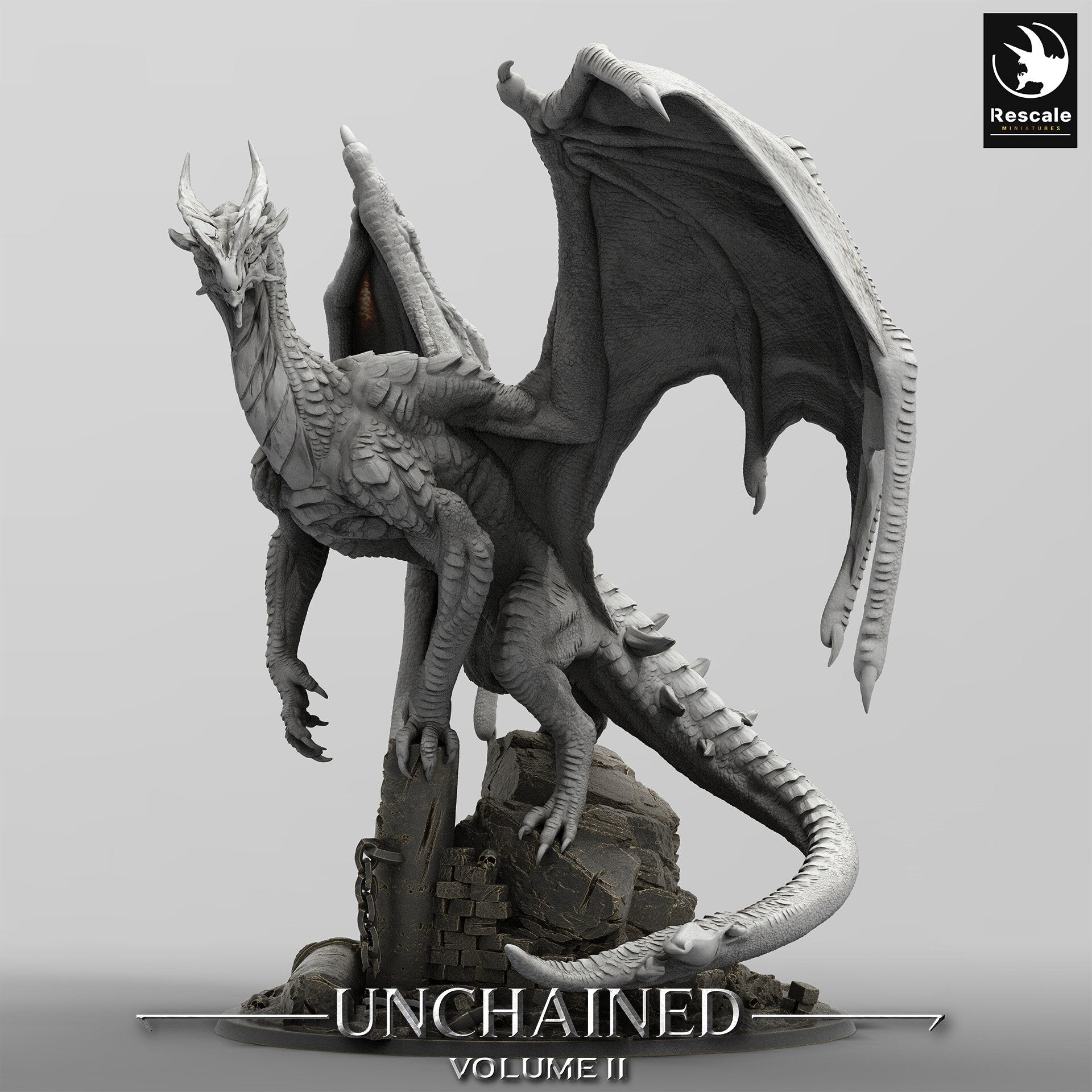 Xeldranth, Dragon by Rescale Miniatures | Please Read Description