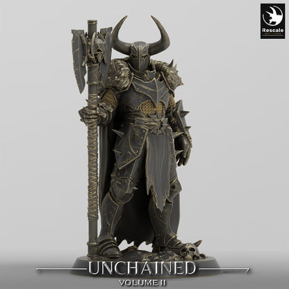 Unchained Axe Raiders by Rescale Miniatures | Please Read Description