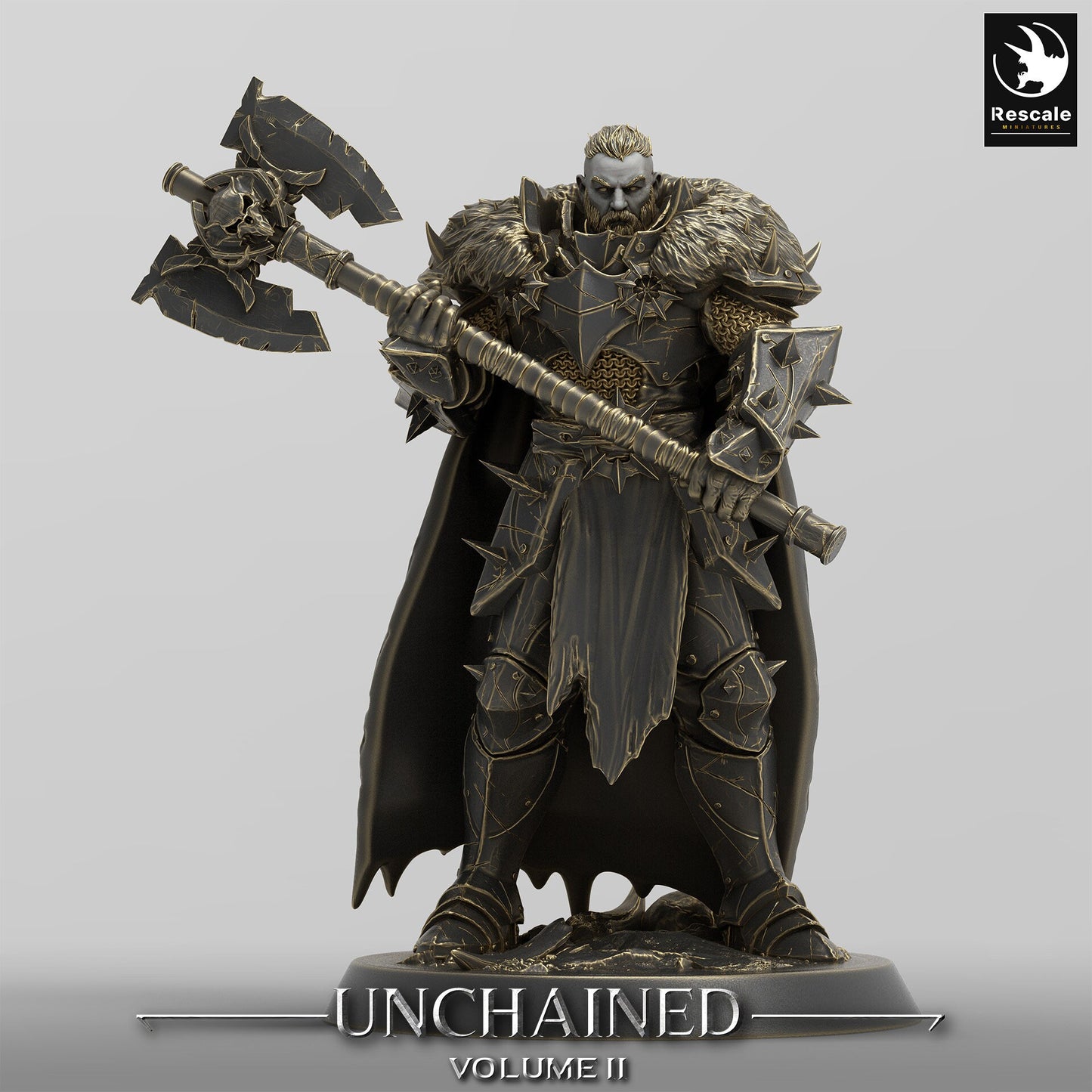 Unchained Axe Raiders by Rescale Miniatures | Please Read Description