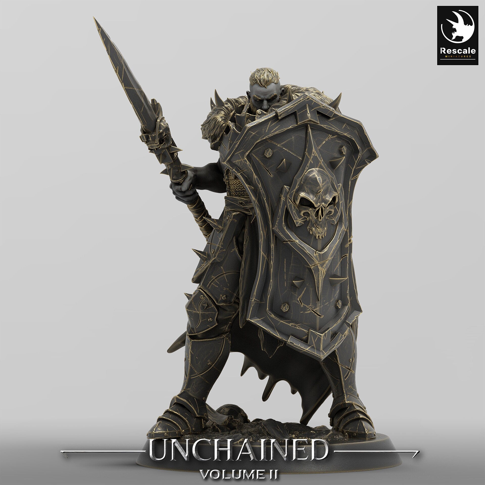 Unchained Spear Raiders by Rescale Miniatures | Please Read Description