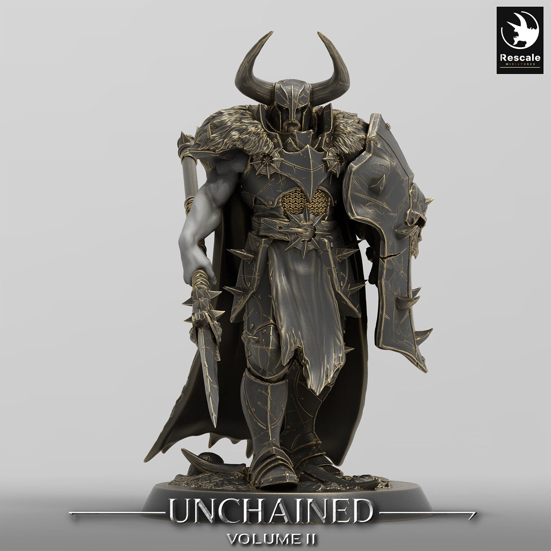 Unchained Spear Raiders by Rescale Miniatures | Please Read Description