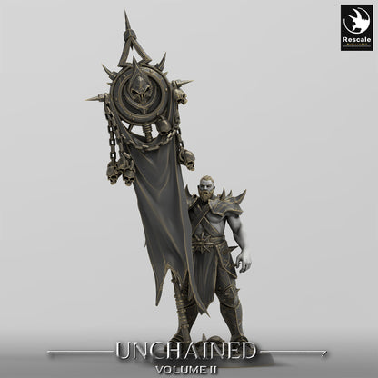 Unchained Banner by Rescale Miniatures | Please Read Description