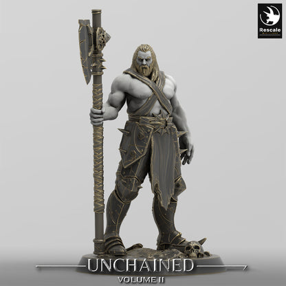 Unchained Axe Rangers by Rescale Miniatures | Please Read Description