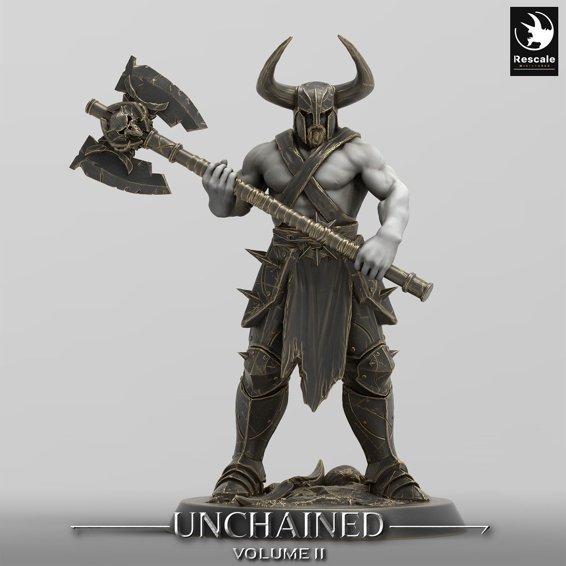 Unchained Axe Rangers by Rescale Miniatures | Please Read Description