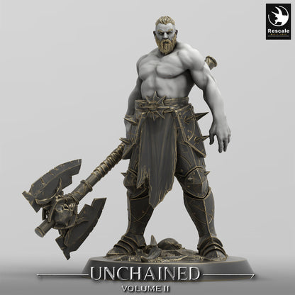 Unchained Axe Rangers by Rescale Miniatures | Please Read Description