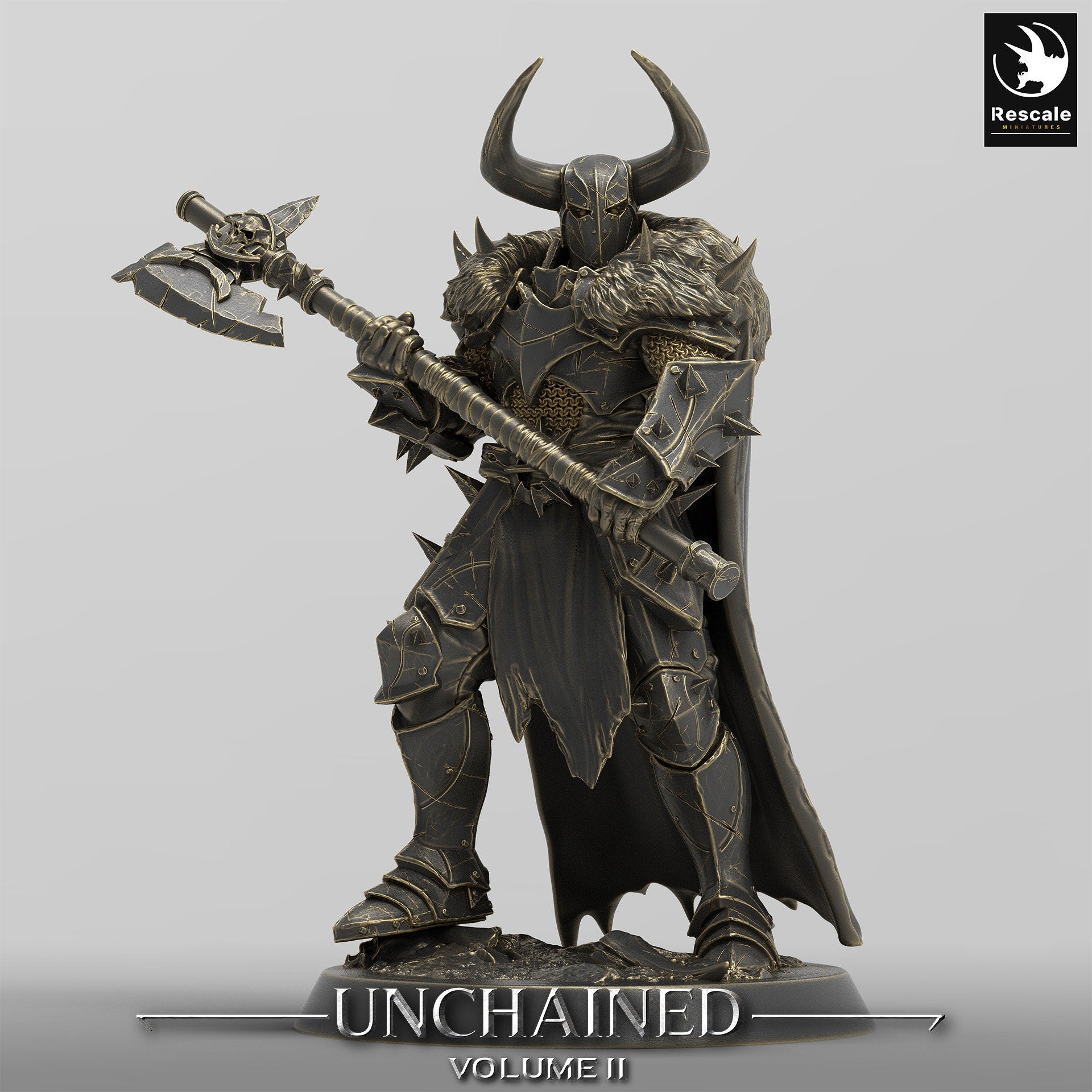 Unchained Axe Warriors by Rescale Miniatures | Please Read Description