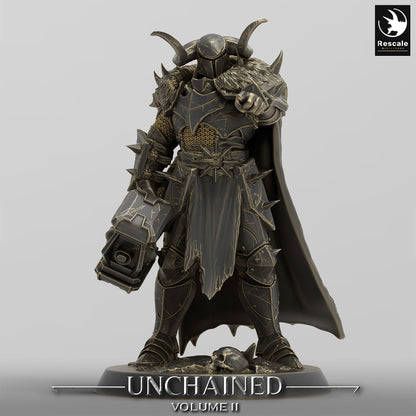 Unchained Hammer Warriors by Rescale Miniatures | Please Read Description