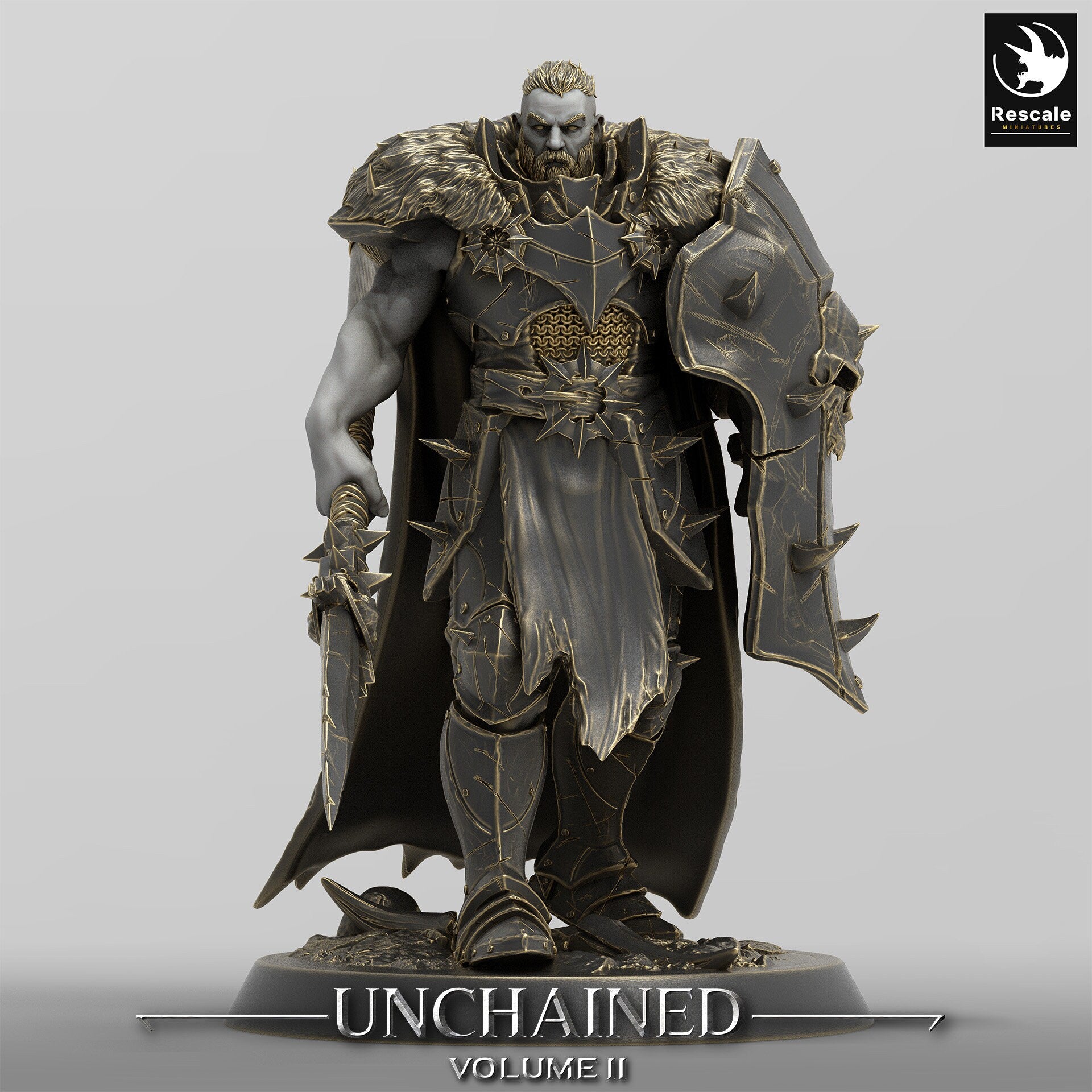 Unchained Spear Warriors by Rescale Miniatures | Please Read Description