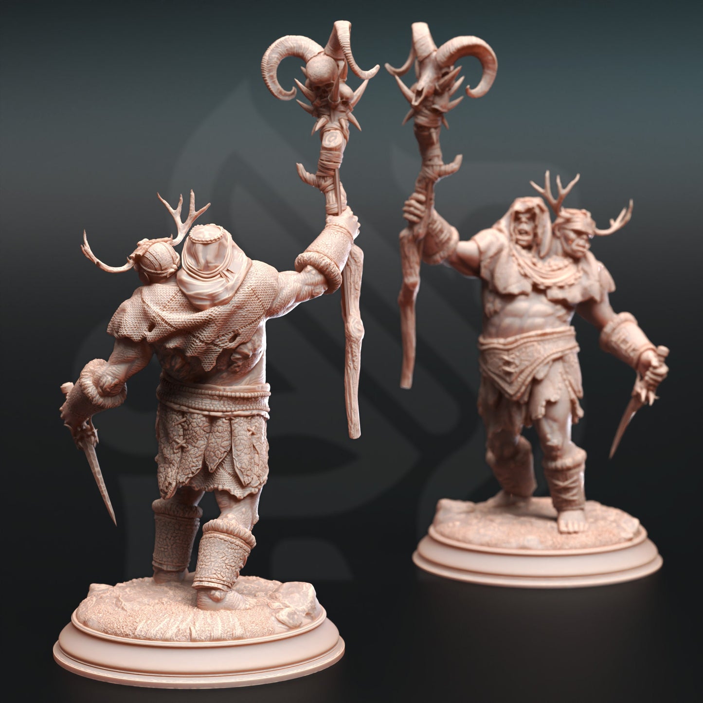 Droggod Tribe, Ettin Savages by DM Stash | Please Read description