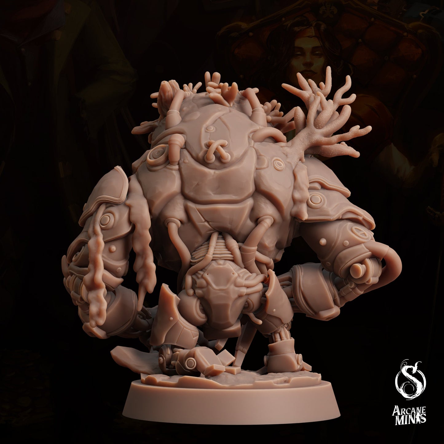 Sordalite Golem Type 1 by Arcane Minis | Please Read Description